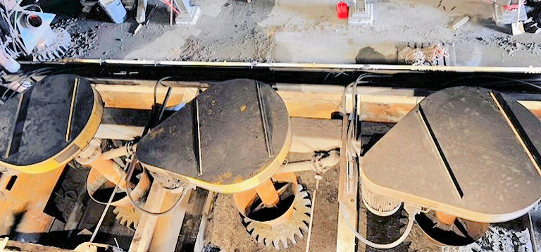 3 Units -banks Of 3-cell Metso Model Dr-500 Flotation Cells)